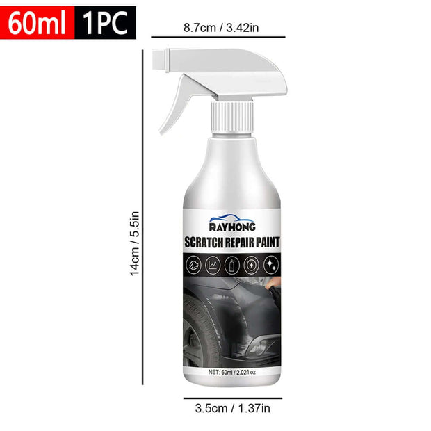 60Ml Car Scratch Repair Spray Black/White anti Scratch Coating Paint Care Agent Clean the Dirt Auto Scratch Removal Polishing