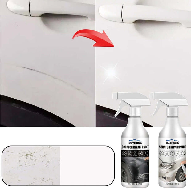 60Ml Car Scratch Repair Spray Black/White anti Scratch Coating Paint Care Agent Clean the Dirt Auto Scratch Removal Polishing