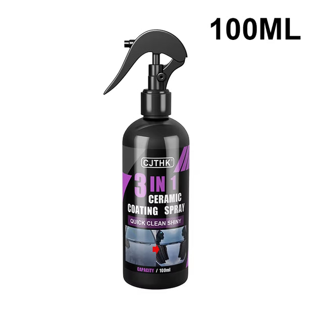 Ultimate Car Ceramic Nano Coating - Hydrophobic Crystal Polish for Superior Shine and Protection