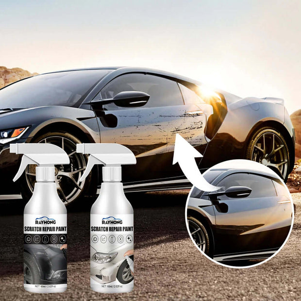 60Ml Car Scratch Repair Spray Black/White anti Scratch Coating Paint Care Agent Clean the Dirt Auto Scratch Removal Polishing